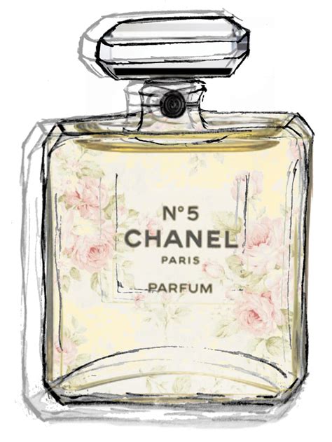 chanel scented bottle art